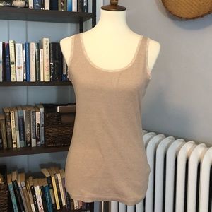 Beige Tank Top